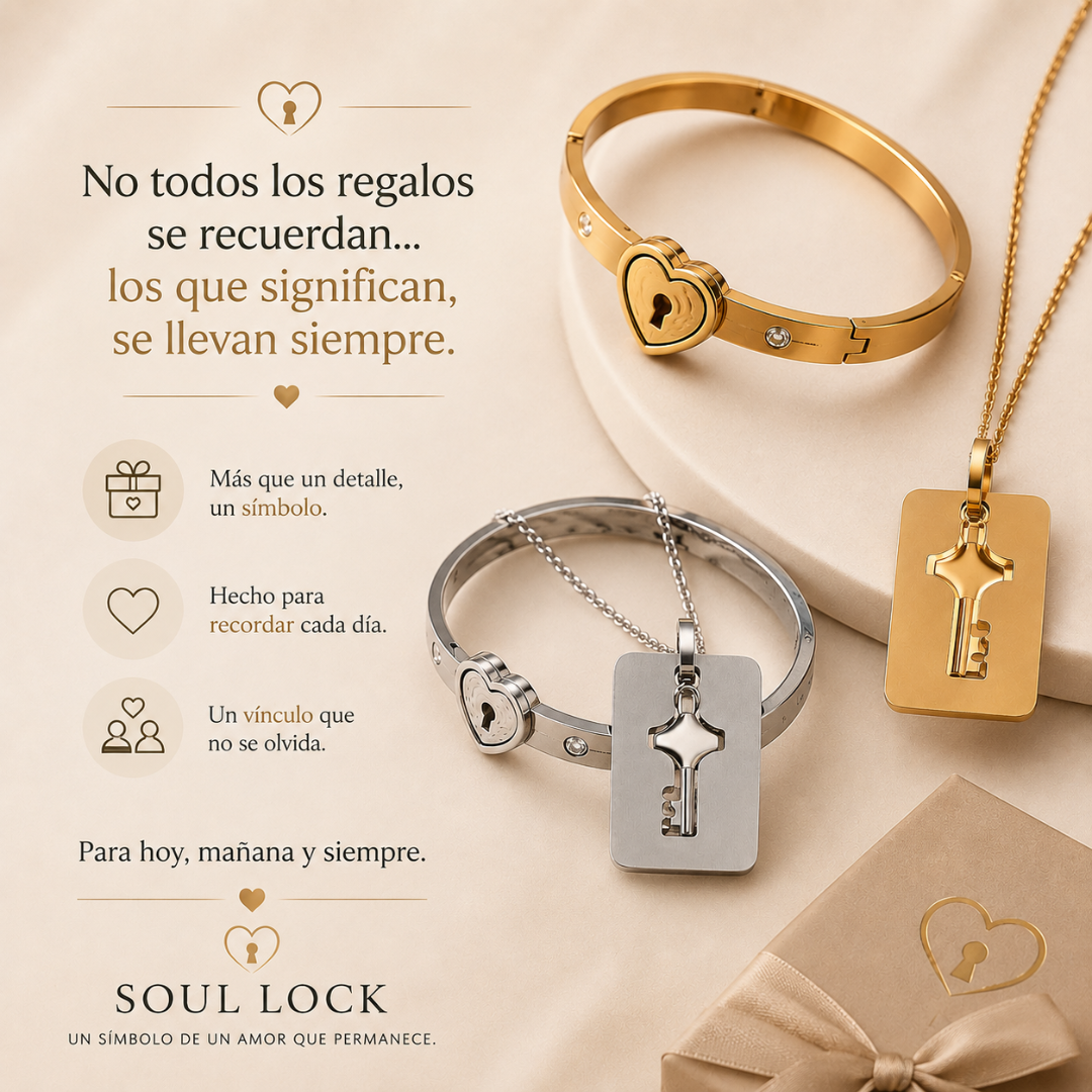 Pulsera y Collar con Candado